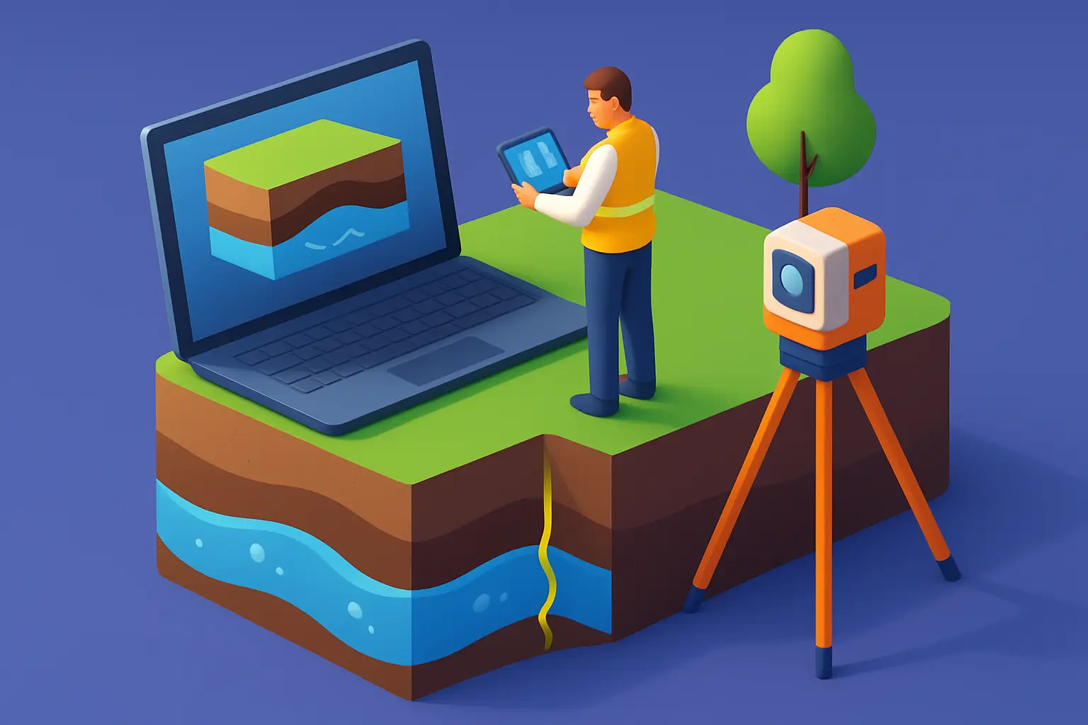 Prospección de agua subterránea sin perforar a ciegas